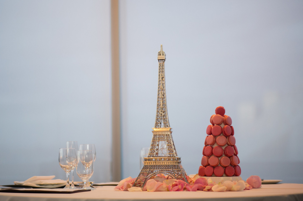 Eiffel Tower and Macaron tower