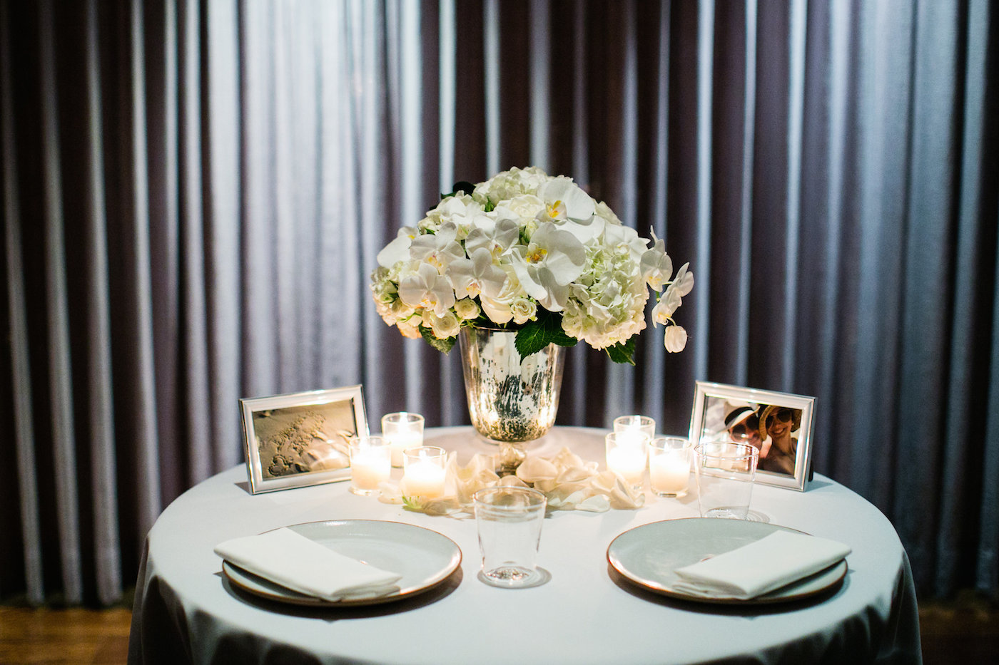 New York elegant table for engagement proposal