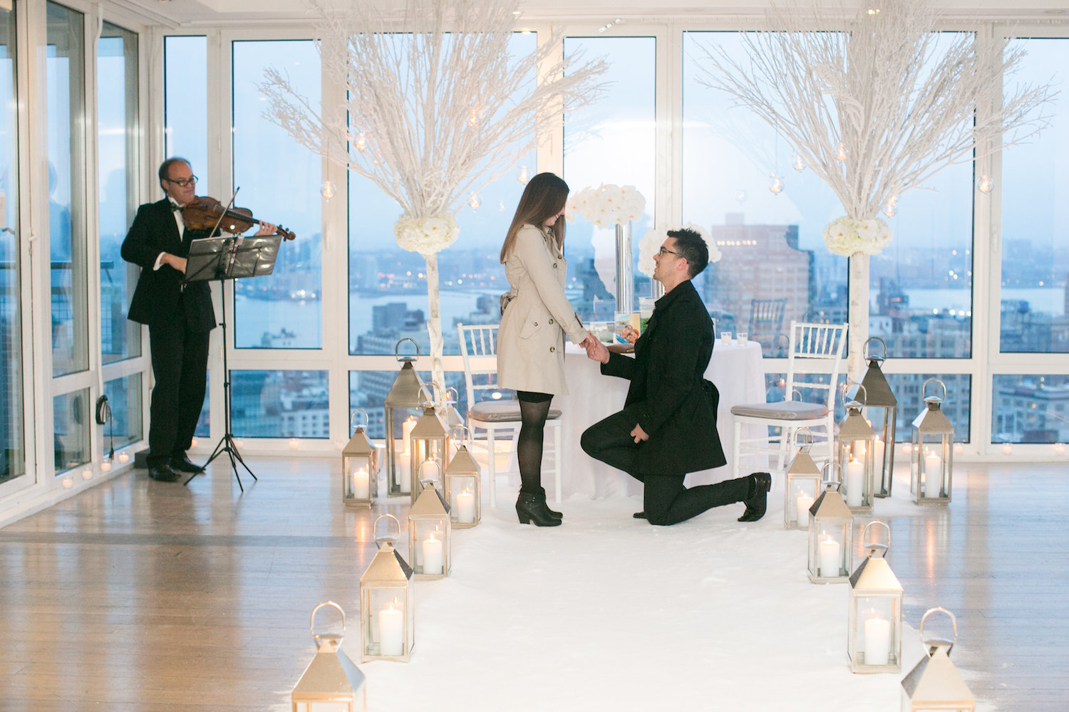 snow themed proposal